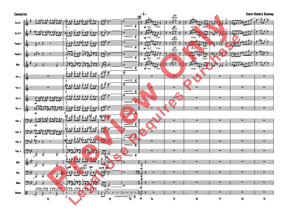 Count Bubba's Revenge 總譜 | 小雅音樂 Hsiaoya Music