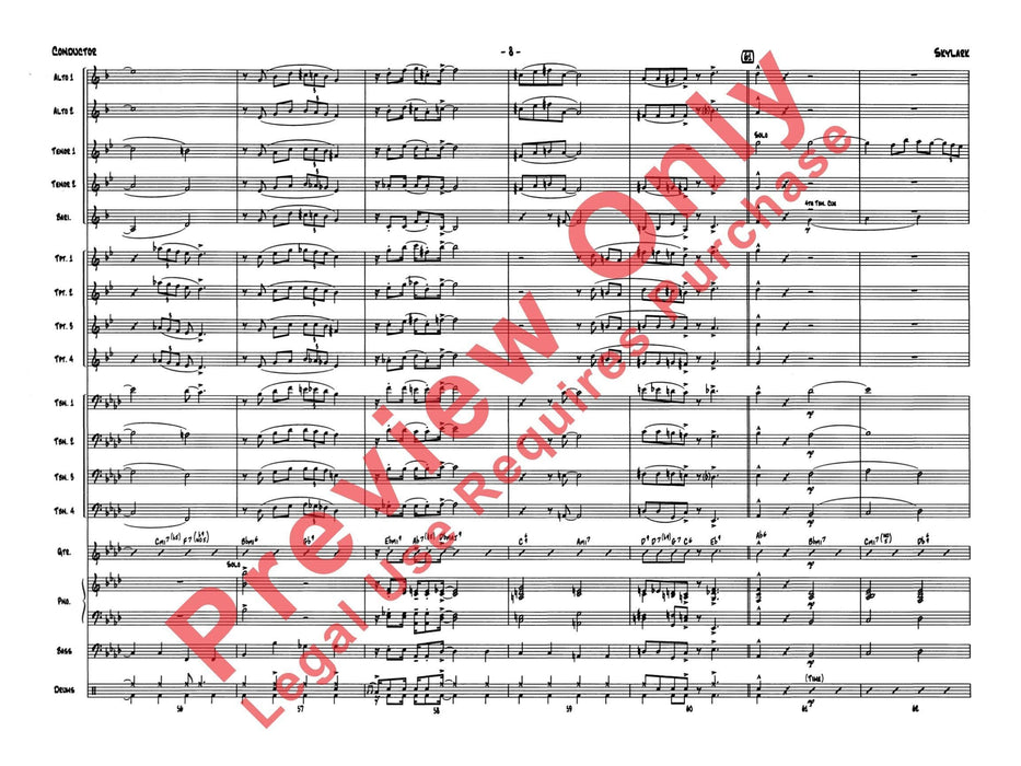 Skylark 總譜 | 小雅音樂 Hsiaoya Music