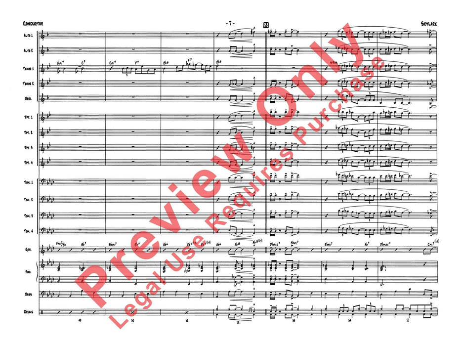 Skylark 總譜 | 小雅音樂 Hsiaoya Music