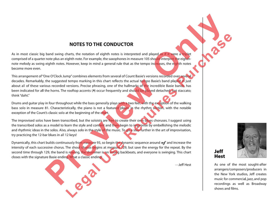 One O'Clock Jump | 小雅音樂 Hsiaoya Music