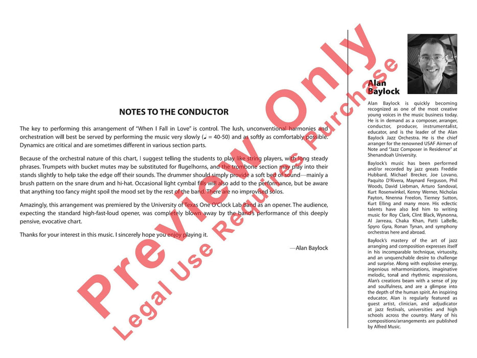 When I Fall in Love 總譜 | 小雅音樂 Hsiaoya Music