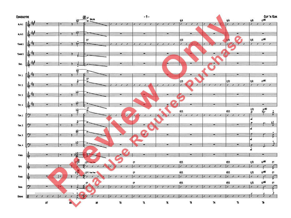 Cut 'n Run 總譜 | 小雅音樂 Hsiaoya Music