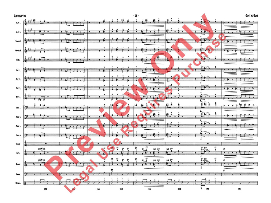 Cut 'n Run 總譜 | 小雅音樂 Hsiaoya Music