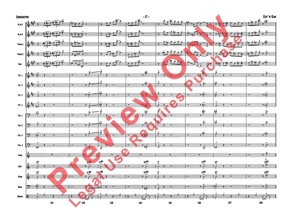 Cut 'n Run 總譜 | 小雅音樂 Hsiaoya Music