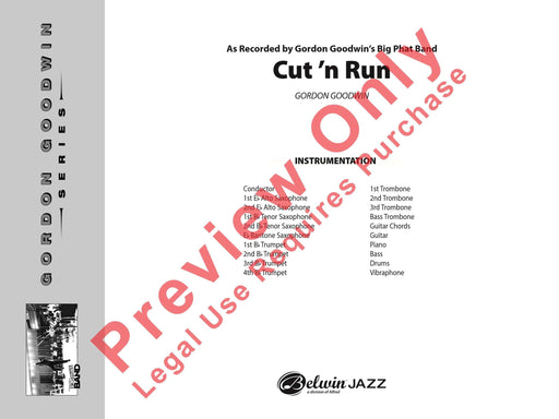 Cut 'n Run 總譜 | 小雅音樂 Hsiaoya Music