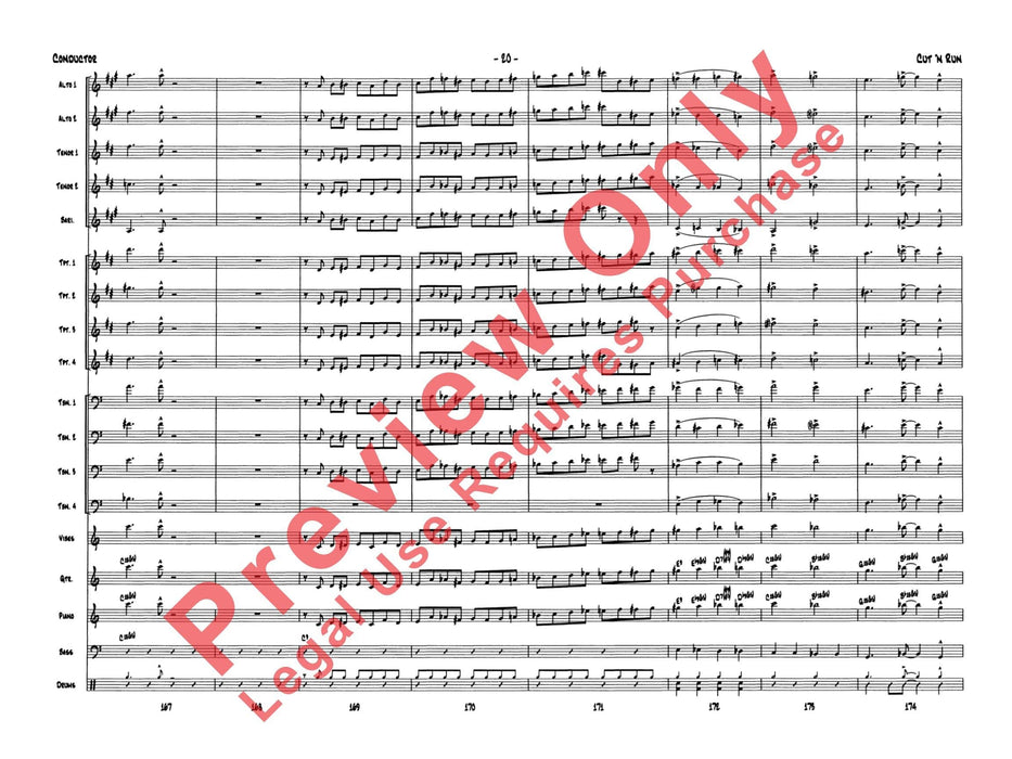 Cut 'n Run 總譜 | 小雅音樂 Hsiaoya Music