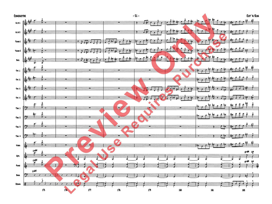 Cut 'n Run 總譜 | 小雅音樂 Hsiaoya Music