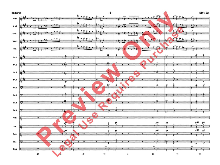 Cut 'n Run 總譜 | 小雅音樂 Hsiaoya Music