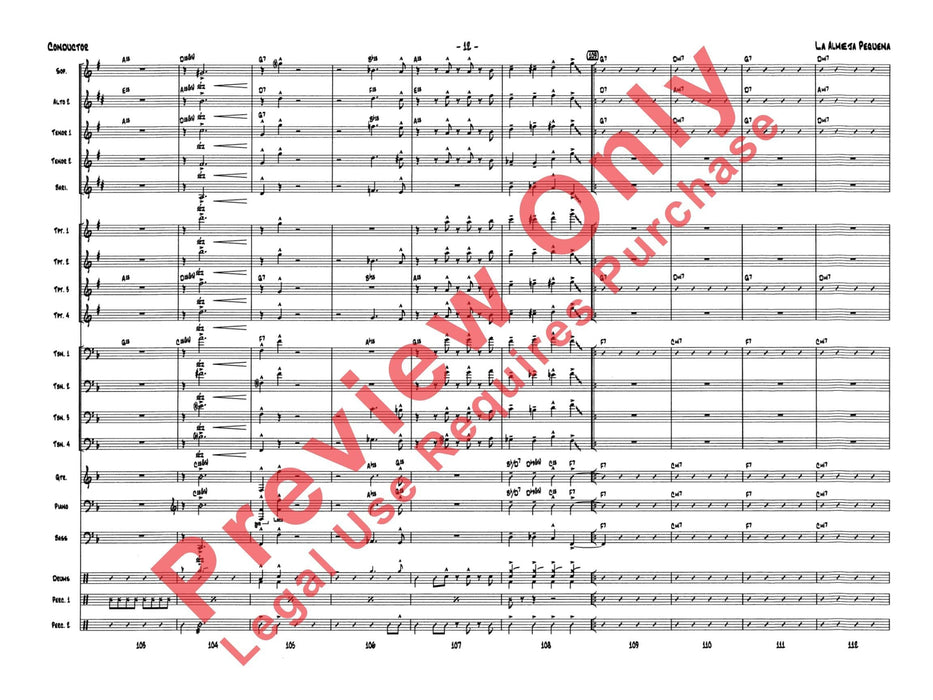 La Almeja Pequeño (The Little Clam) 總譜 | 小雅音樂 Hsiaoya Music