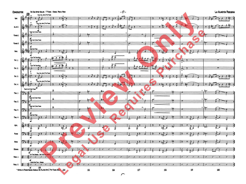 La Almeja Pequeño (The Little Clam) 總譜 | 小雅音樂 Hsiaoya Music