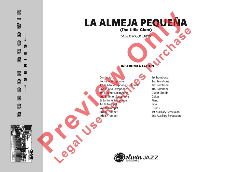 La Almeja Pequeño (The Little Clam) 總譜 | 小雅音樂 Hsiaoya Music