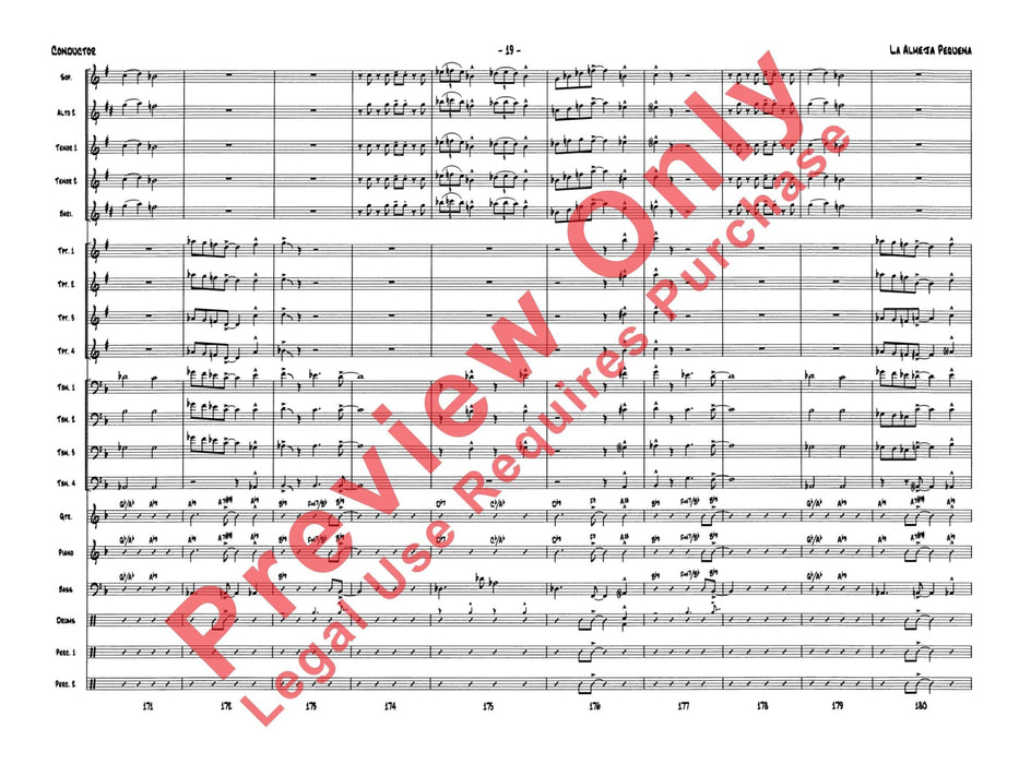 La Almeja Pequeño (The Little Clam) 總譜 | 小雅音樂 Hsiaoya Music