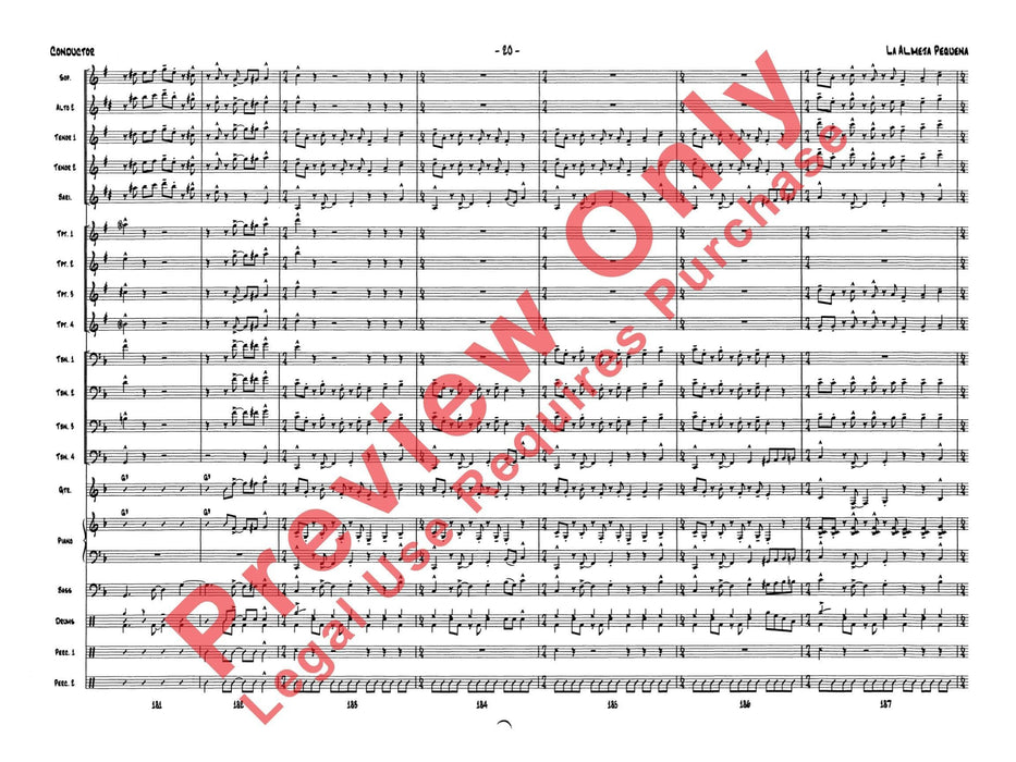 La Almeja Pequeño (The Little Clam) 總譜 | 小雅音樂 Hsiaoya Music