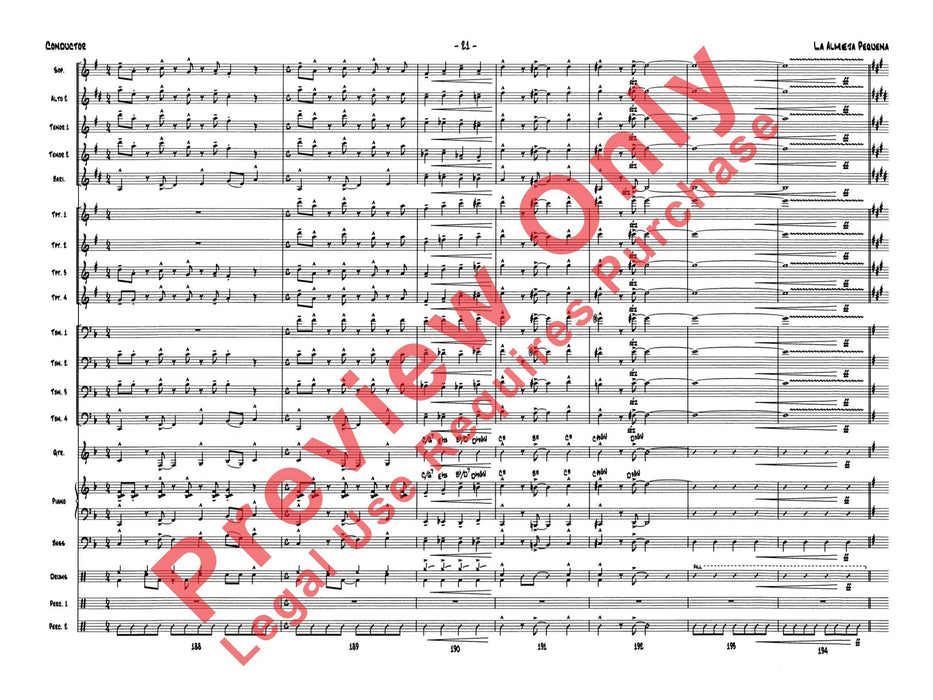 La Almeja Pequeño (The Little Clam) 總譜 | 小雅音樂 Hsiaoya Music