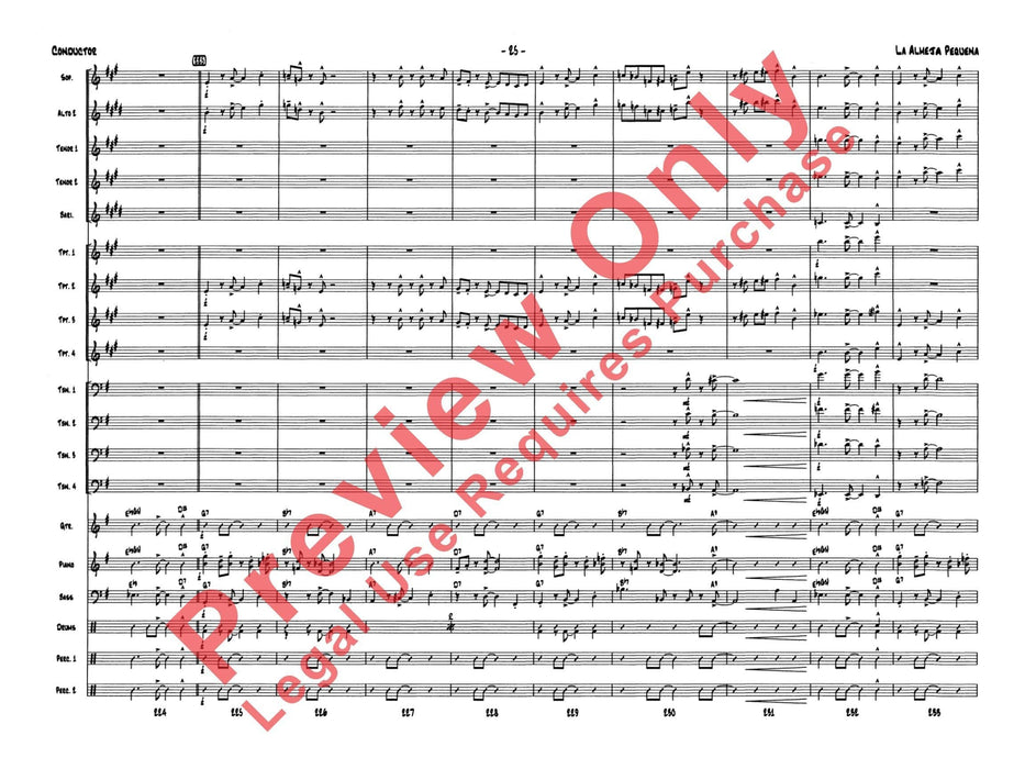 La Almeja Pequeño (The Little Clam) 總譜 | 小雅音樂 Hsiaoya Music