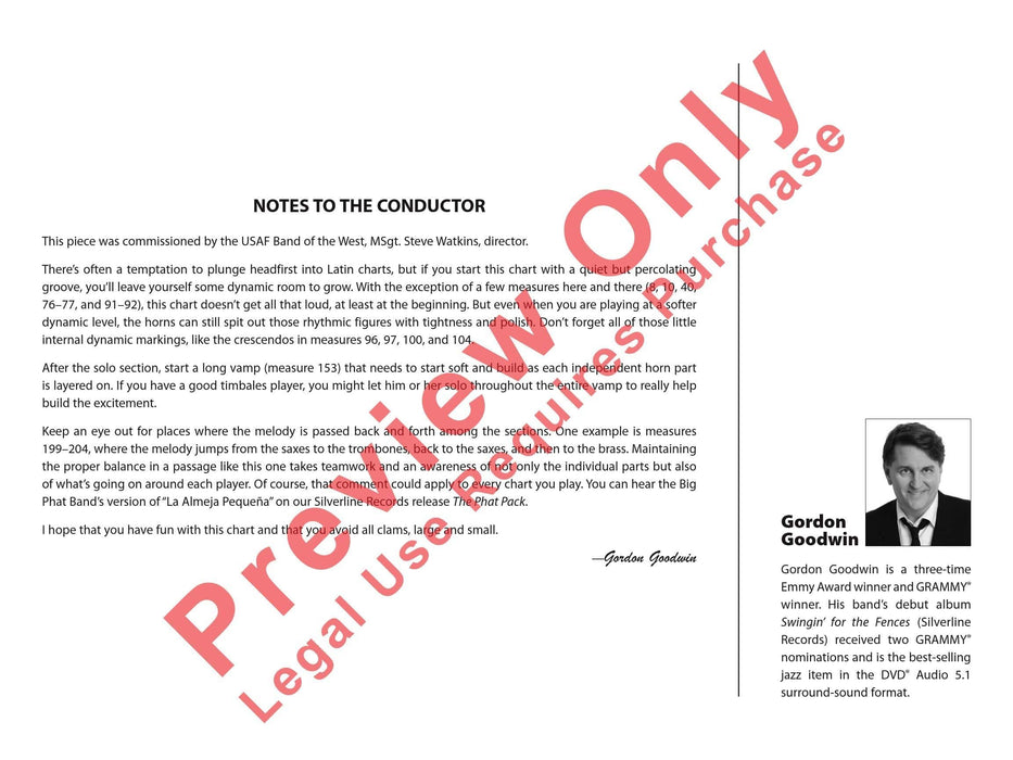 La Almeja Pequeño (The Little Clam) 總譜 | 小雅音樂 Hsiaoya Music