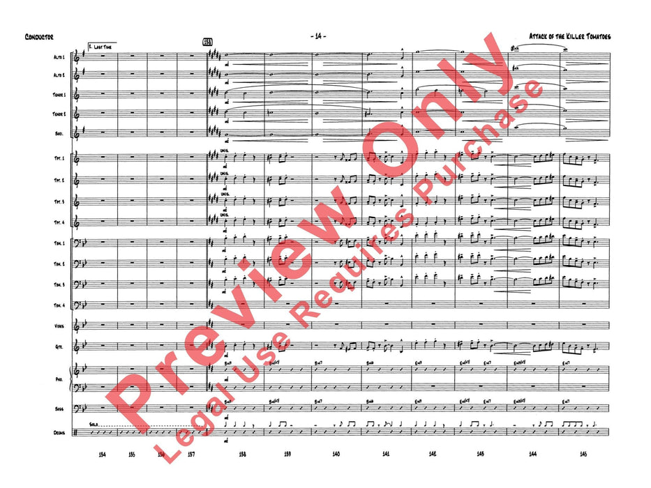 Attack of the Killer Tomatoes 總譜 | 小雅音樂 Hsiaoya Music