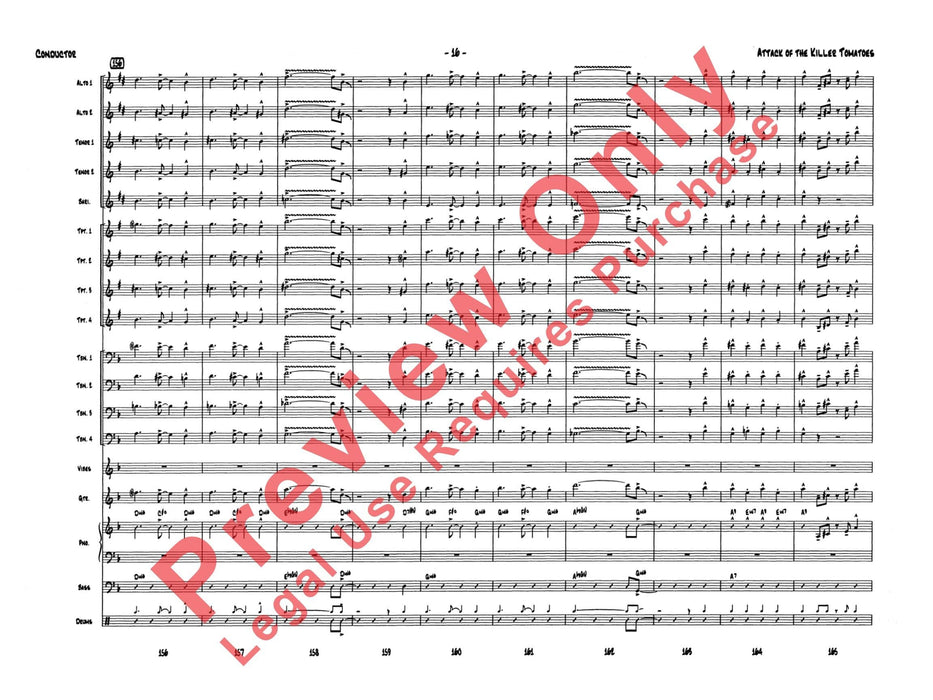 Attack of the Killer Tomatoes 總譜 | 小雅音樂 Hsiaoya Music