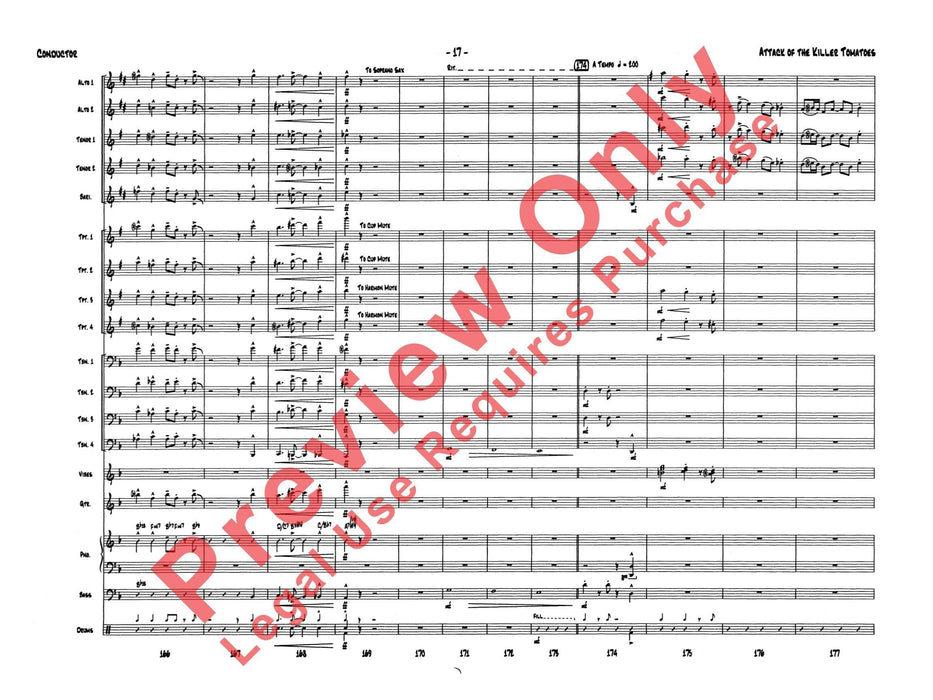 Attack of the Killer Tomatoes 總譜 | 小雅音樂 Hsiaoya Music