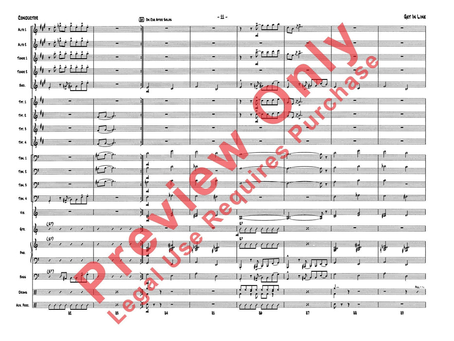 Get in Line 總譜 | 小雅音樂 Hsiaoya Music