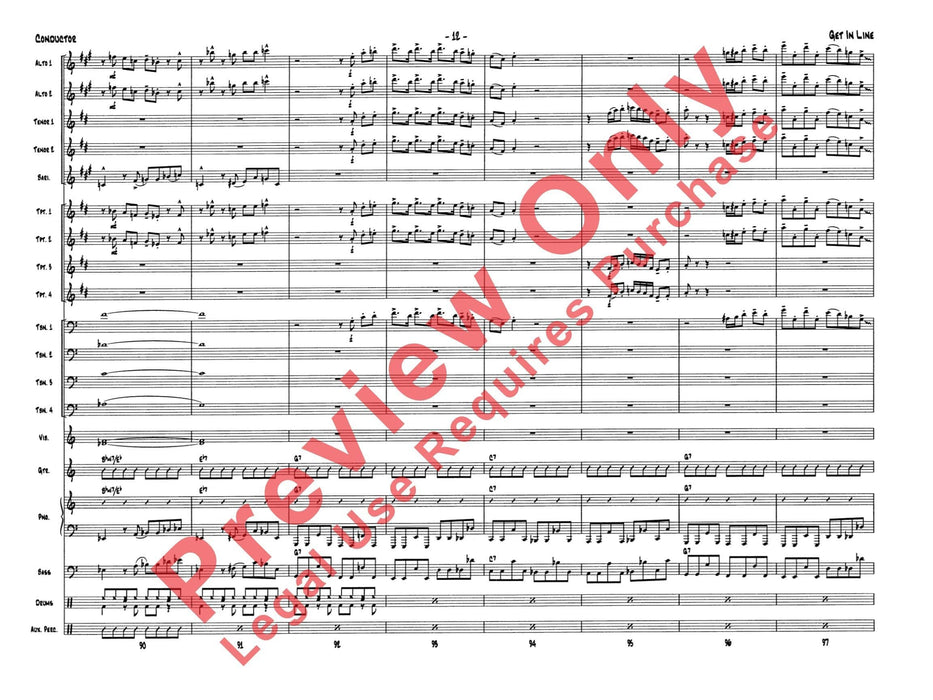 Get in Line 總譜 | 小雅音樂 Hsiaoya Music