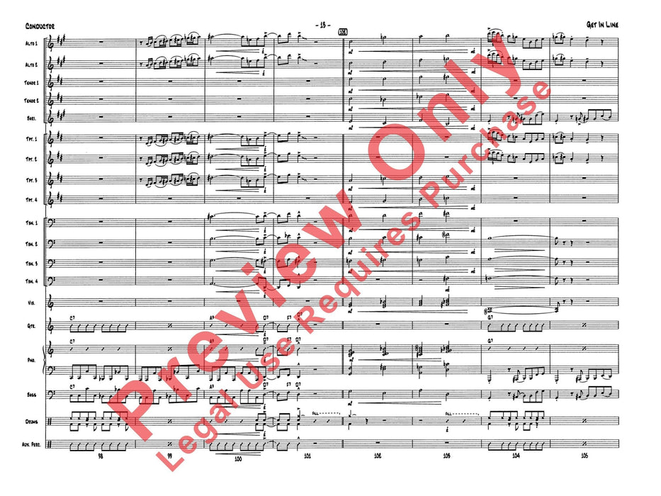 Get in Line 總譜 | 小雅音樂 Hsiaoya Music