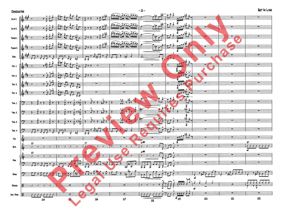 Get in Line 總譜 | 小雅音樂 Hsiaoya Music