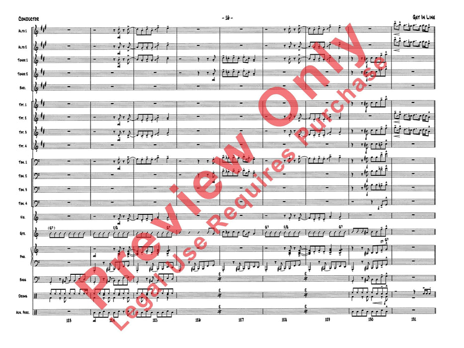 Get in Line 總譜 | 小雅音樂 Hsiaoya Music