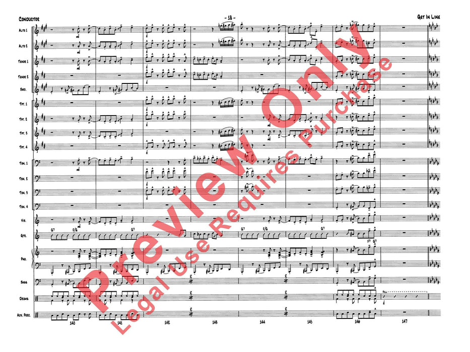 Get in Line 總譜 | 小雅音樂 Hsiaoya Music