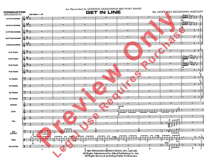 Get in Line 總譜 | 小雅音樂 Hsiaoya Music