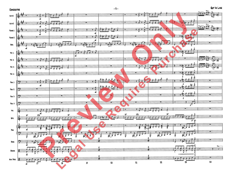 Get in Line 總譜 | 小雅音樂 Hsiaoya Music