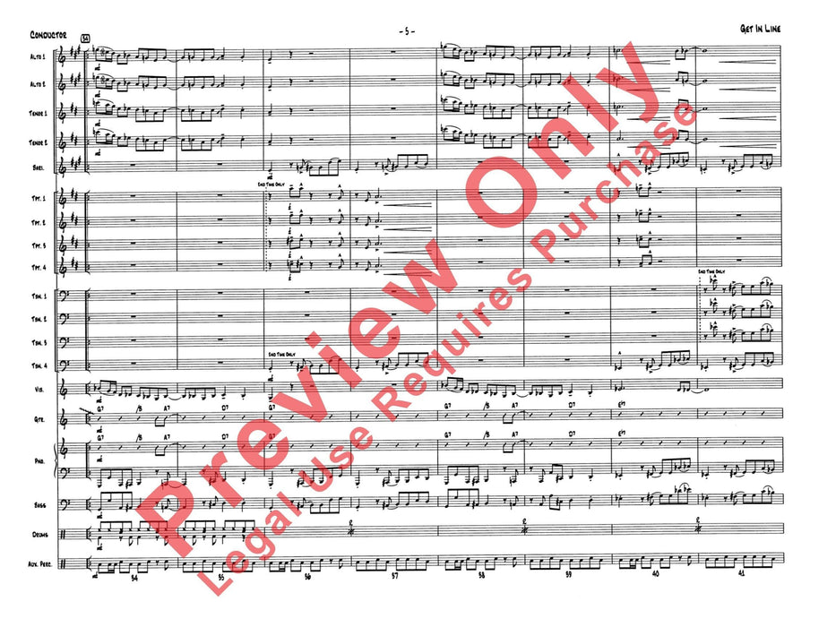 Get in Line 總譜 | 小雅音樂 Hsiaoya Music