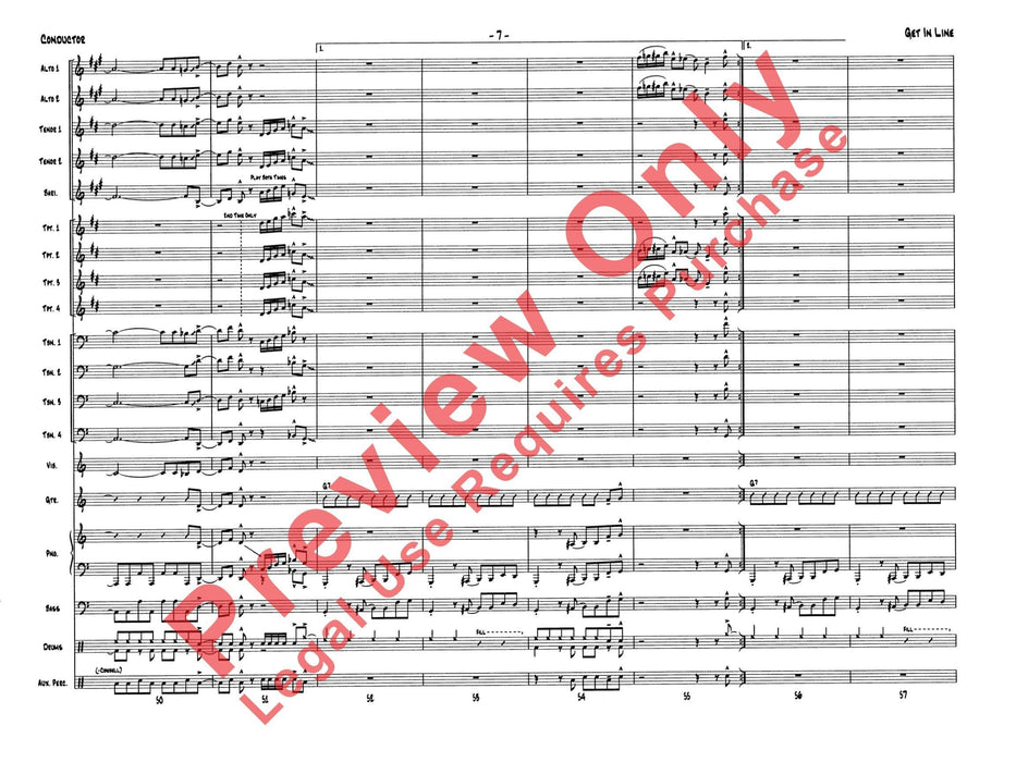 Get in Line 總譜 | 小雅音樂 Hsiaoya Music