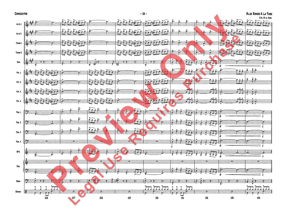 Blue Rondo a la Turk 迴旋曲 總譜 | 小雅音樂 Hsiaoya Music