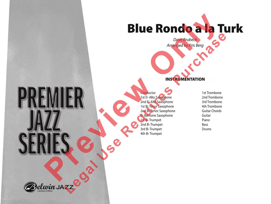 Blue Rondo a la Turk 迴旋曲 總譜 | 小雅音樂 Hsiaoya Music