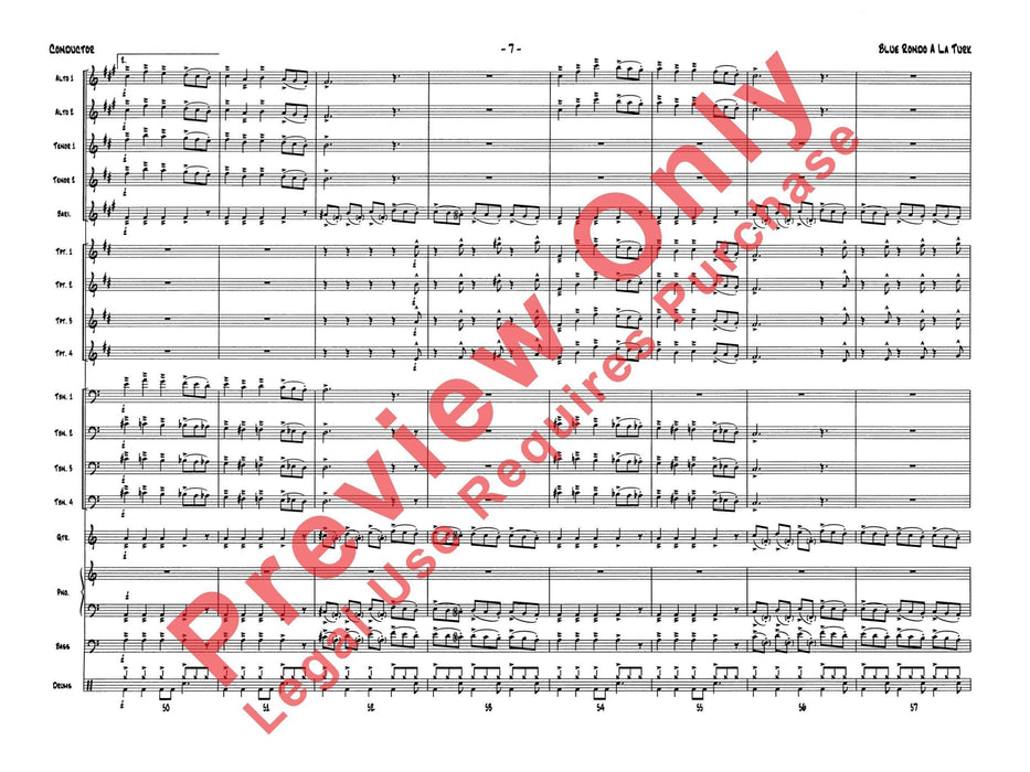 Blue Rondo a la Turk 迴旋曲 總譜 | 小雅音樂 Hsiaoya Music