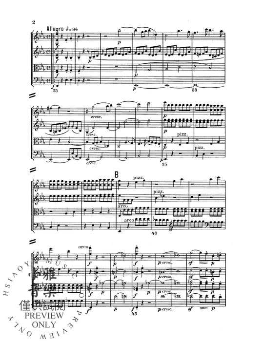 String Quartet in E-flat Major, Opus 74 貝多芬 弦樂四重奏 作品 | 小雅音樂 Hsiaoya Music