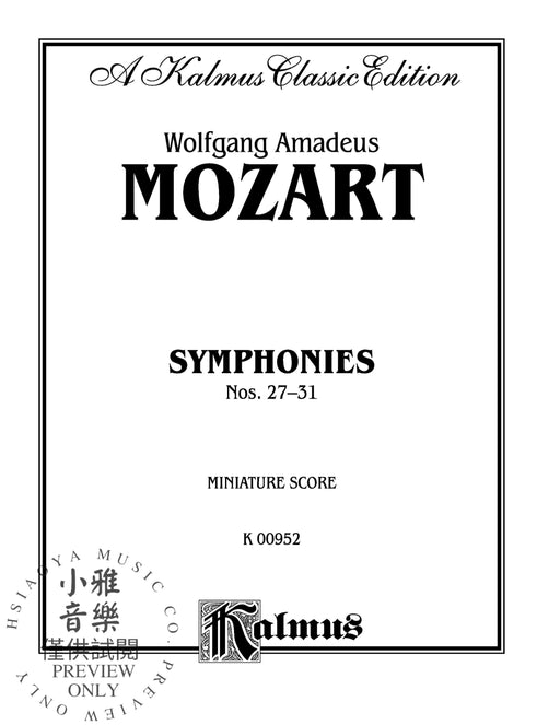 Symphonies: 27 (K. 119); 28 (K. 220); 29 (K. 201); 30 (K. 202); 31 (K. 297) 莫札特 | 小雅音樂 Hsiaoya Music