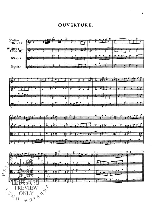 Serse (1738), An Opera in Three Acts 韓德爾 賽瑟王 歌劇 | 小雅音樂 Hsiaoya Music