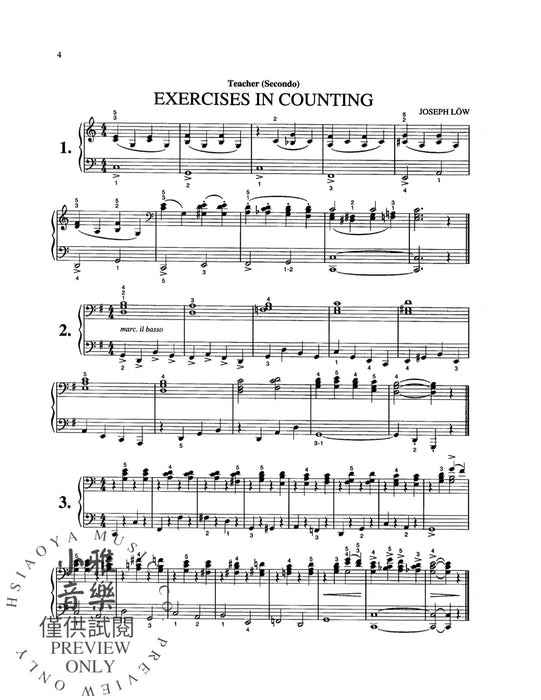 Teacher and Pupil, Complete A Practical Course of Four-Hand Piano Playing 鋼琴奏法 | 小雅音樂 Hsiaoya Music