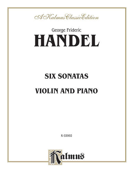 Six Sonatas 韓德爾 奏鳴曲 | 小雅音樂 Hsiaoya Music