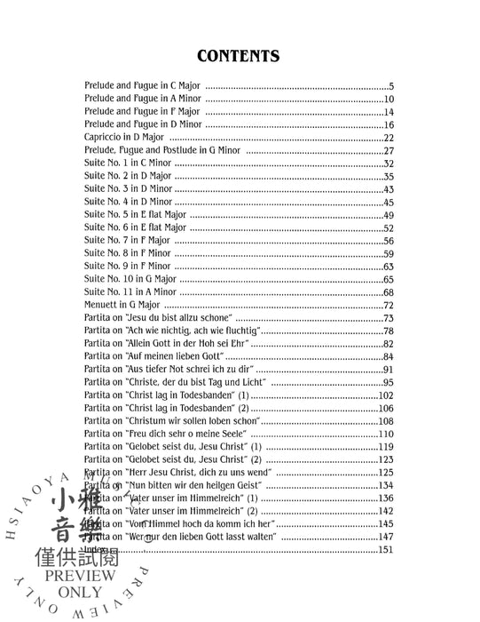 Organ Works 貝姆,蓋歐格 管風琴 | 小雅音樂 Hsiaoya Music