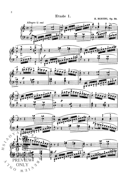 Forty-eight Studies, Opus 29 & 32 作品 | 小雅音樂 Hsiaoya Music