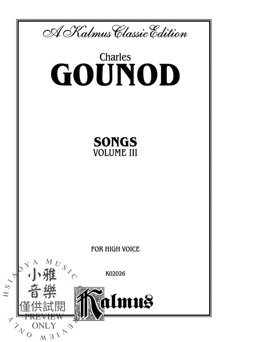 Songs, Volume III | 小雅音樂 Hsiaoya Music