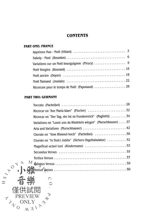 Christmas Music from France and Germany | 小雅音樂 Hsiaoya Music