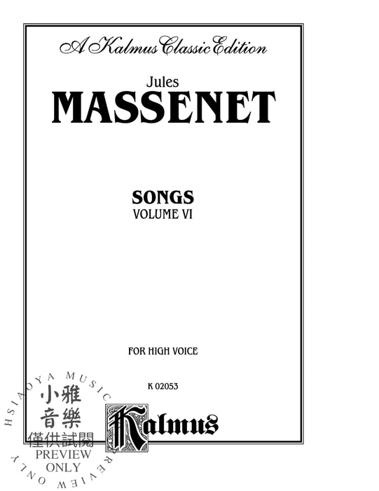 Songs, Volume VI | 小雅音樂 Hsiaoya Music