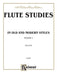 Flute Studies in Old and Modern Styles, Volume I 長笛 | 小雅音樂 Hsiaoya Music