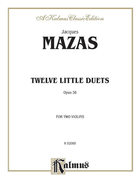 Twelve Little Duets, Opus 38 二重奏 作品 | 小雅音樂 Hsiaoya Music