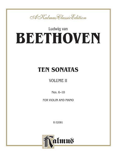 Ten Violin Sonatas, Volume II (Nos. 6-10) 貝多芬 小提琴 奏鳴曲 | 小雅音樂 Hsiaoya Music