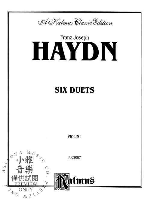 Six Duets 海頓 二重奏 | 小雅音樂 Hsiaoya Music